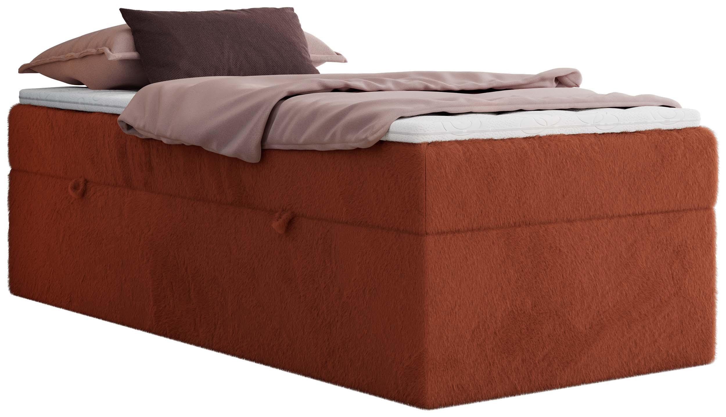 BOXBETT ZERO 90/200 - Orange Cord - H4 - Topper T25 - Orange, Textil (90/200cm) - MKS