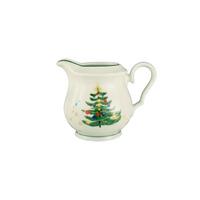 MILCHKÄNNCHEN Marieluise Weihnachten weiß-grün 180 ml - Weiß/Grün, Keramik (0.18L) - Seltmann Weiden