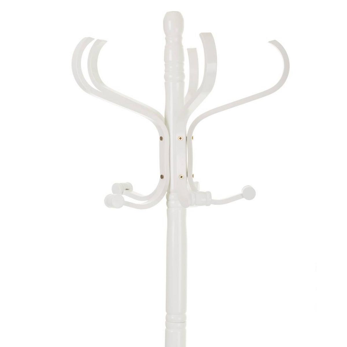 GARDEROBE aus holz 45x45x182cm - Weiß, Holz (45/182/45cm) - Wanderlust