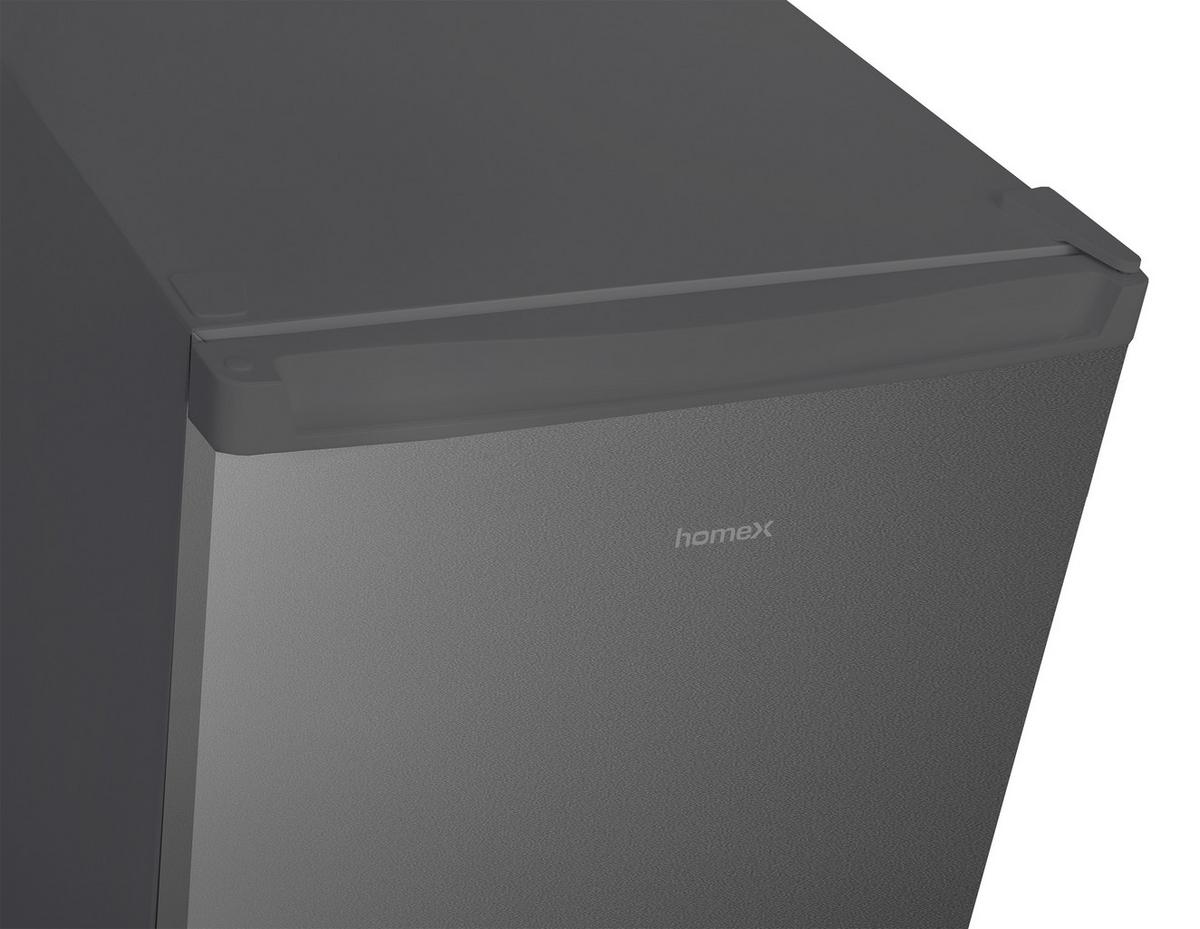 GEFRIERSCHRANK FS1682E-S groß - 168L Nutzinhalt, 4-Sterne Gefrieren, Freezer, leise 37 dB, silber - Silberfarben, Kunststoff/Metall (54.5/142.5/57.5cm) - homeX