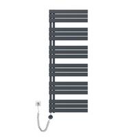 HEIZKÖRPER Elektrisch WLAN Thermostat Anthrazit 159,9/60 cm - Anthrazit, Metall (60/159.9/5.9cm) - EMKE