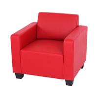 LOUNGESESSEL Rot - Rot, Textil (82/76/72cm) - MCW