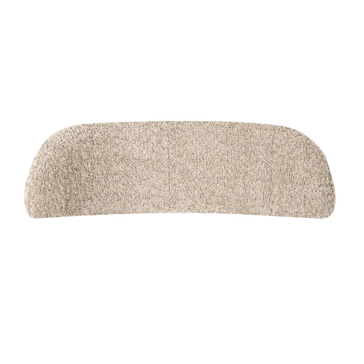 SESSEL Taupe Makela - Taupe/Schwarz, Textil (75/72/74cm) - Beliani