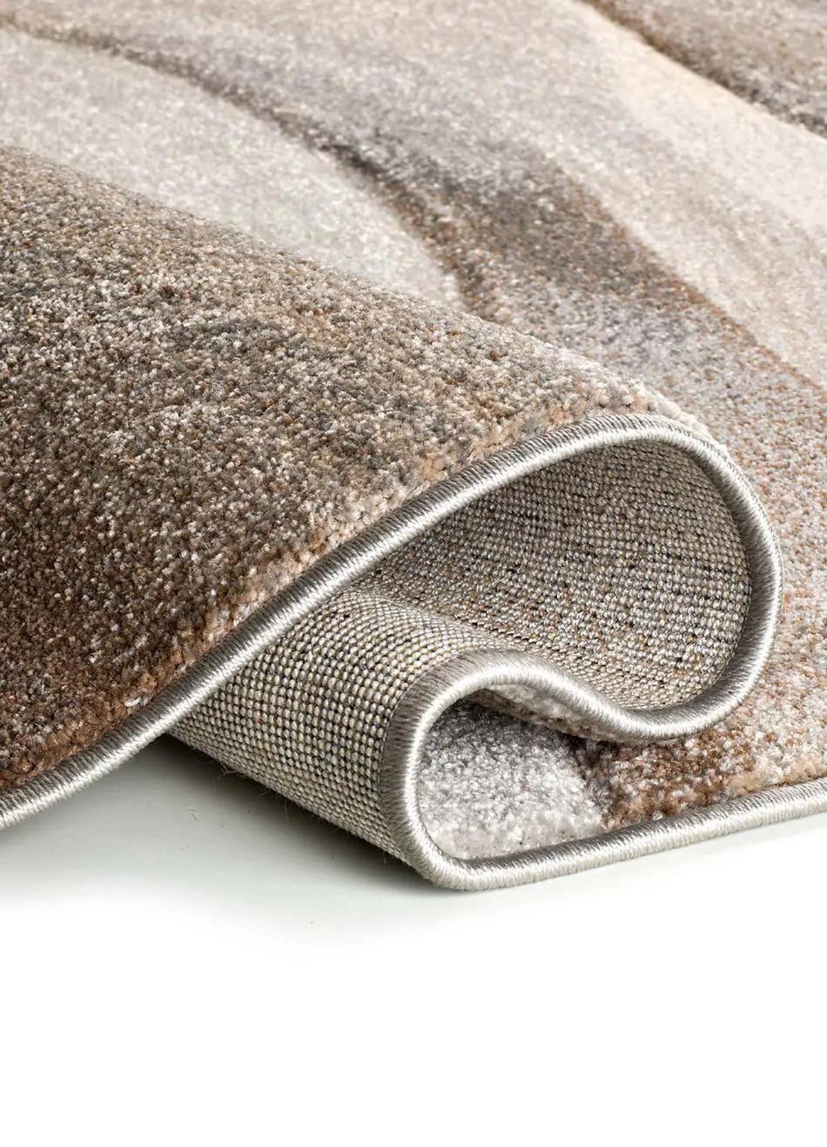 KURZFLORTEPPICH Beige / Braun Badet 80/150 cm - Beige/Braun, Textil (80/150cm) - Atticgo