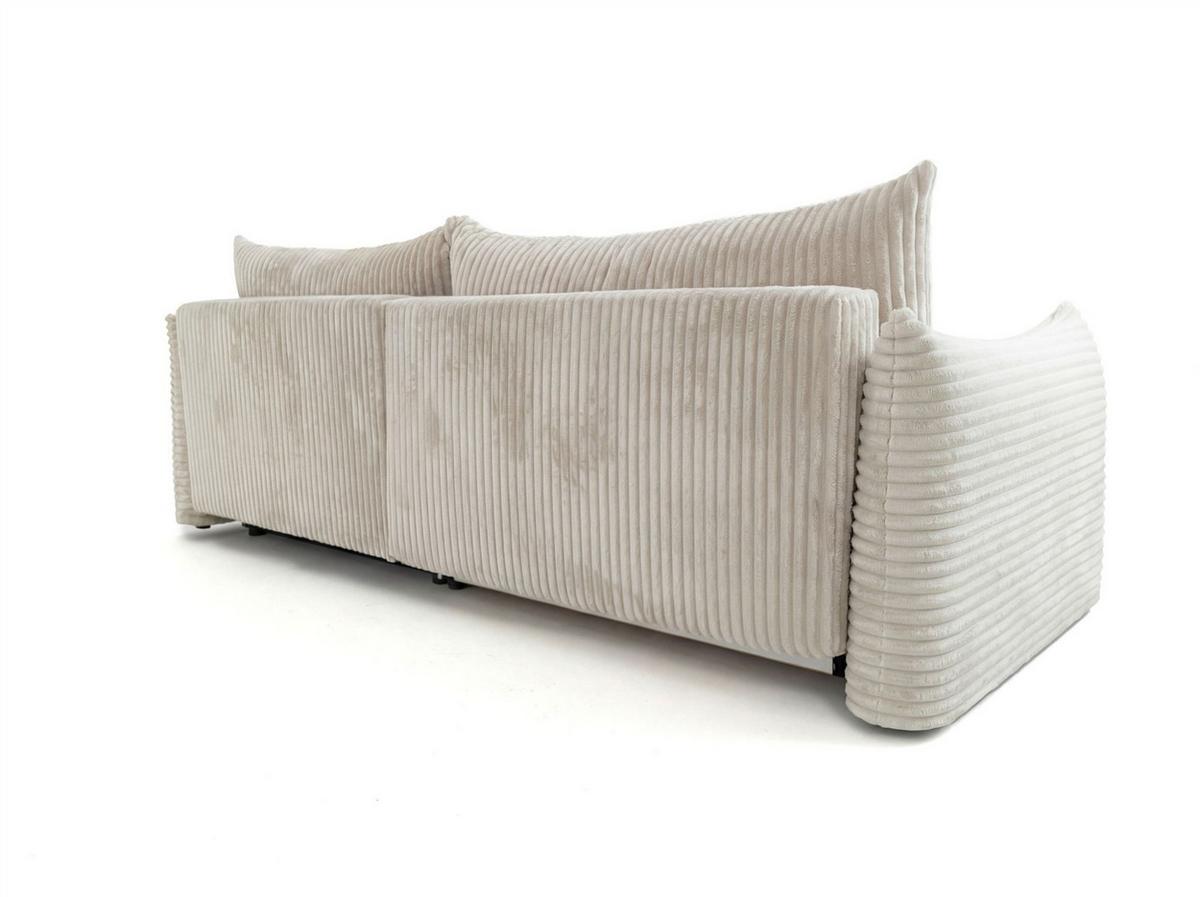 ECKSOFA Mailand Mit Schlaffunktion - Dunkelgrau, Holzwerkstoff/Textil (260/154cm) - Fun Möbel