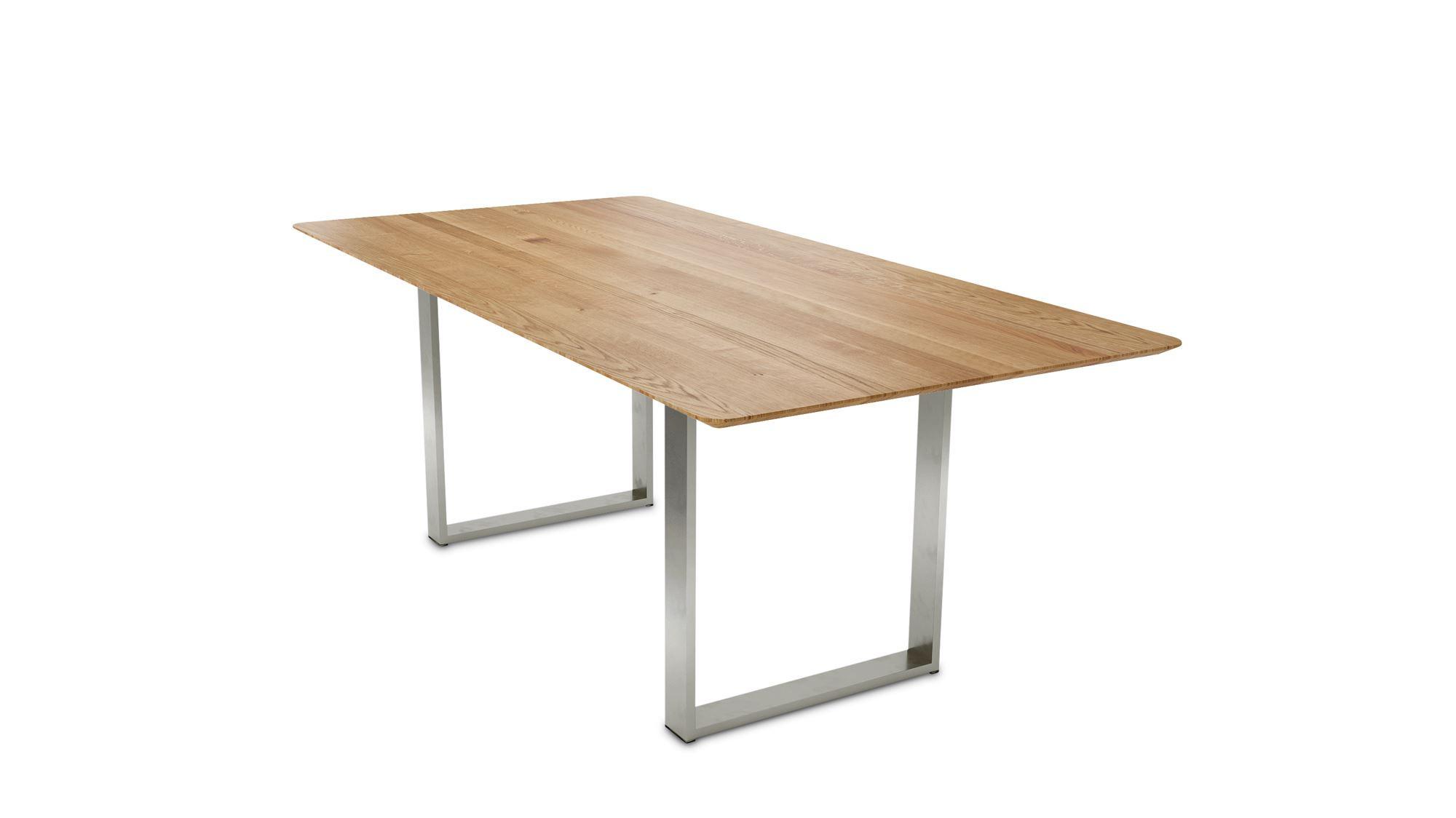 MASSIVHOLZTISCH Dagmar 5 140x72x90 Esszimmertisch Wildeiche geölt - Wildeiche, Holz (140/72/90cm) - 58aufmkessel