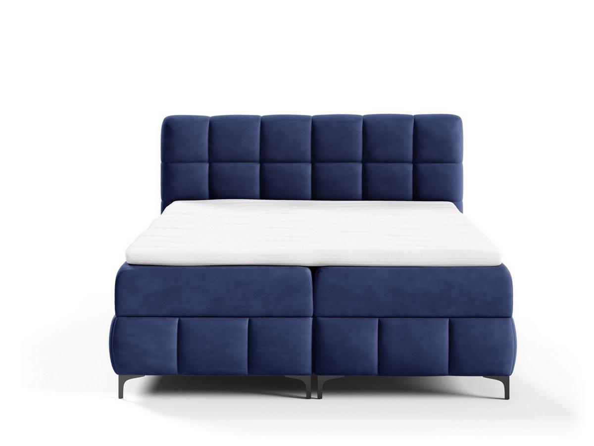 BOXBETT Sophie In Salvador - Dunkelblau, Holzwerkstoff/Textil (120/200cm) - Fun Möbel