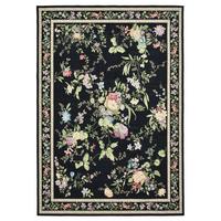 FLACHWEBTEPPICH Flomi 160x230 cm - Schwarz, Textil (160/230cm) - THEKO