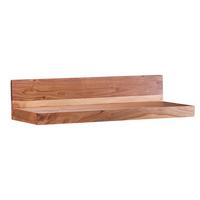WANDREGAL MUMBAI Massivholz Hängend Landhausstil, Akazie 80x23x17 cm - Akaziefarben, Holz (80/17/23cm) - KADIMA DESIGN