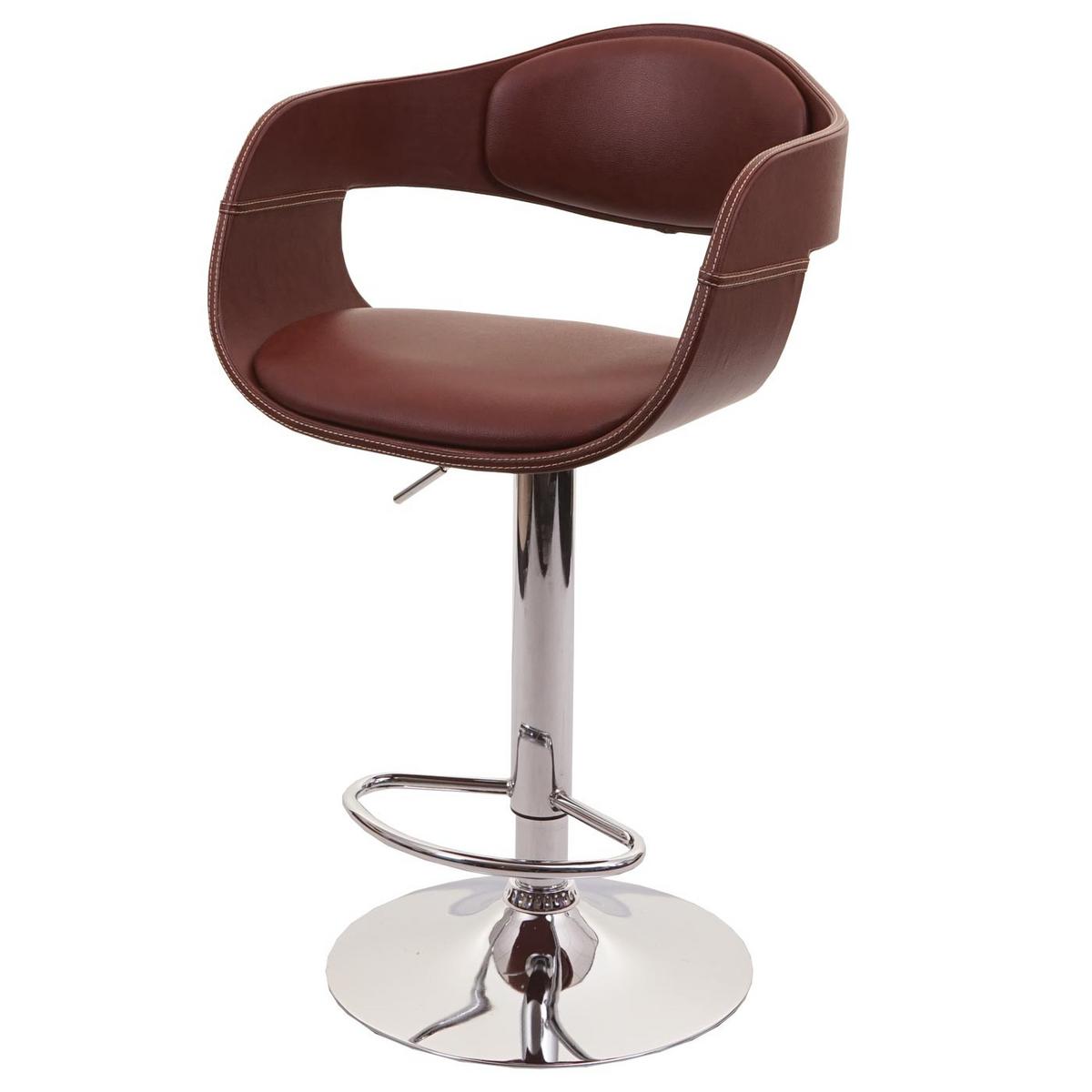 BARHOCKER A47B Braun - Braun, Textil (49/107/49cm) - MCW