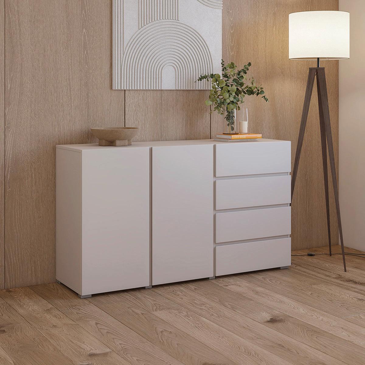SIDEBOARD Maxis Kaschmir - Beige, Holzwerkstoff (138/78/40cm) - Petits-meubles