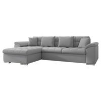 ECKSOFA Diana Premium, Seite: Links - Grau, Holz/Textil (280/160cm) - MIRJAN24