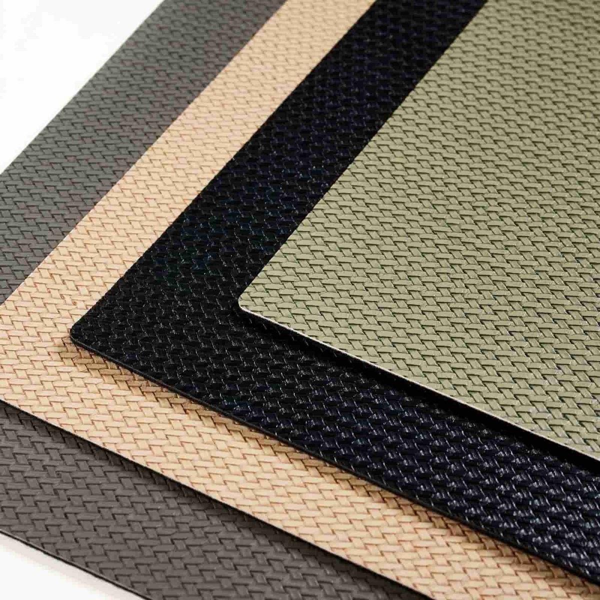 PLATZMATTEN Fenya Grau 43 x 30 cm 6er Set - Grau, Kunststoff (43/30/0.2cm) - Ritzenhoff Breker