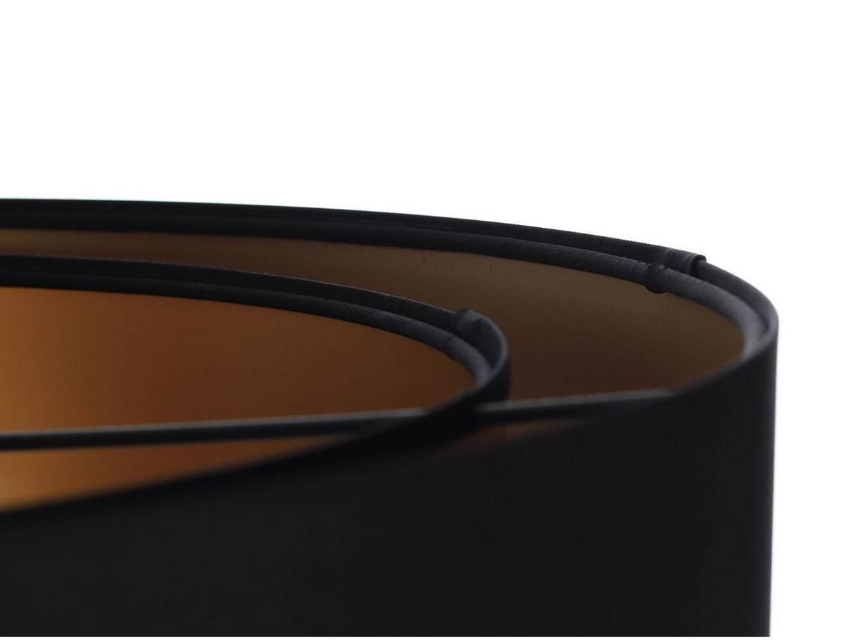HÄNGELEUCHTE Gold 60/20 cm - Goldfarben/Schwarz, Kunststoff (60/1/20cm) - ONZENO