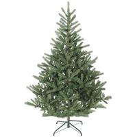 WEIHNACHTSBAUM künstlich 180cm Christbaum mit dichten Zweigen Metallständer - Grün, Kunststoff (180cm) - HOMCOM