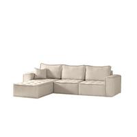 ECKSOFA Sande In Alpine - Beige, Holzwerkstoff/Textil (292/192cm) - Fun Möbel