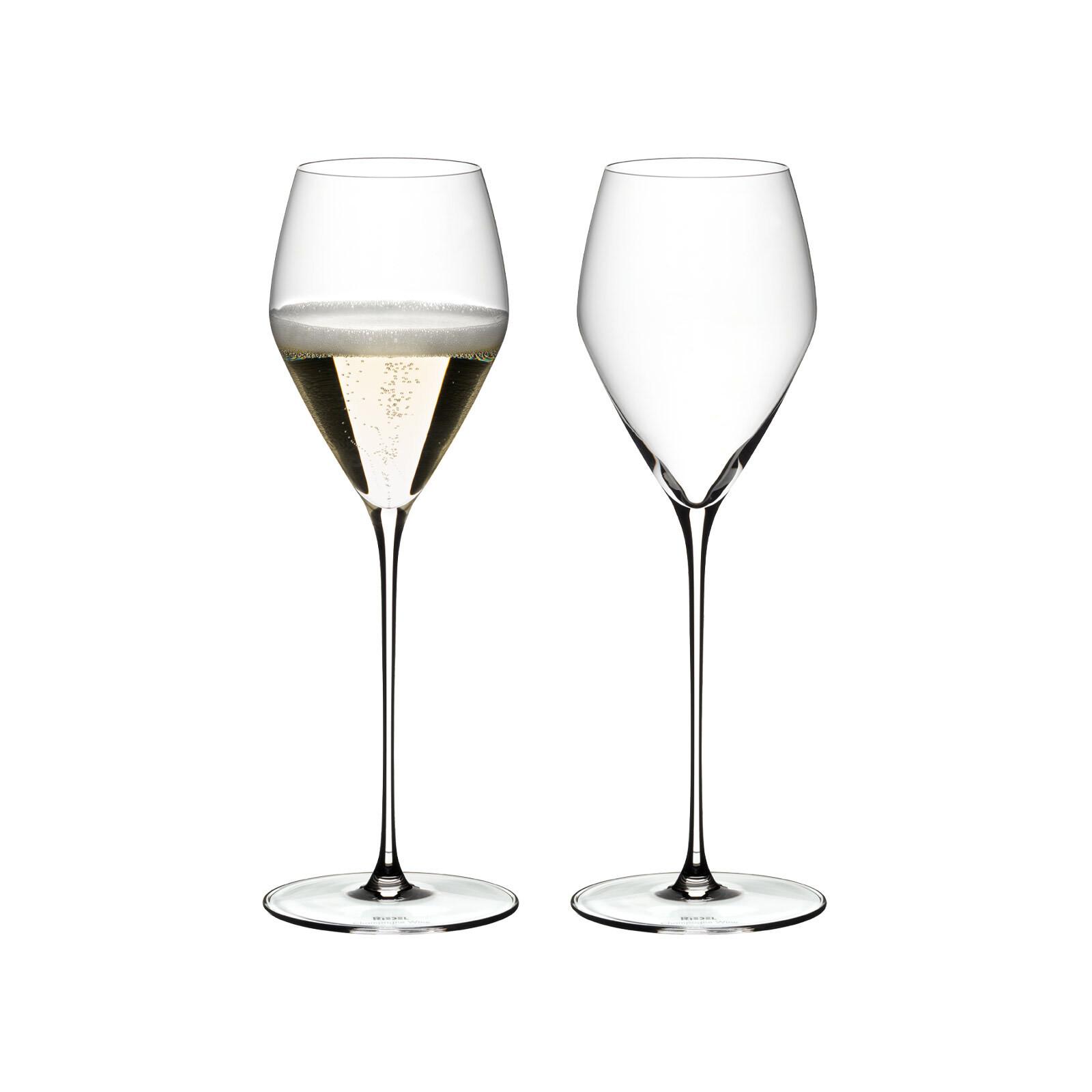 CHAMPAGNER GLAS Veloce transparent 327 ml 2er Set - Transparent, Glas (0.33L) - Riedel