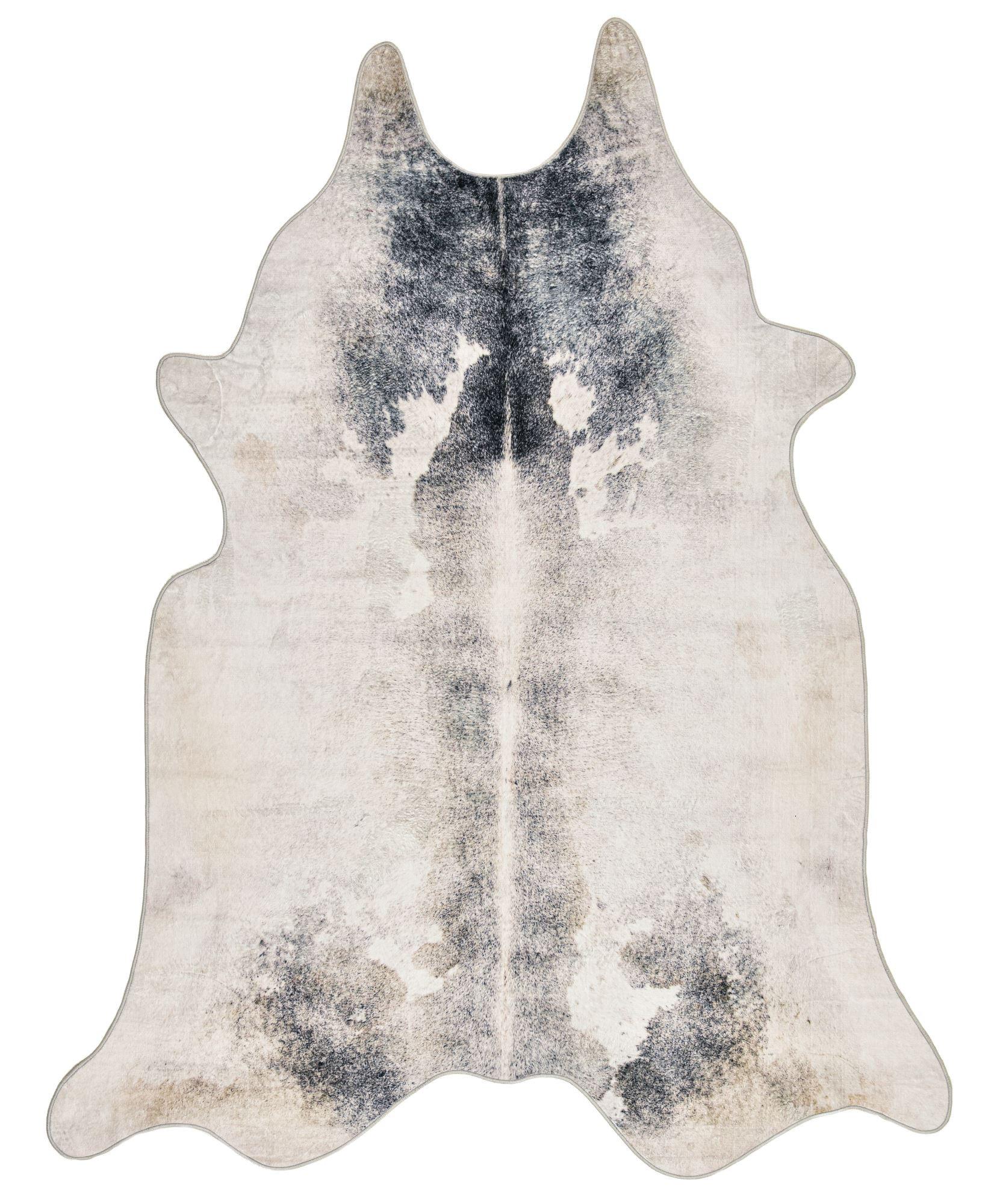 KUNSTFELL-TEPPICH Emilia 190x250 cm - Weiß, Textil (190/250cm) - Gino Falcone