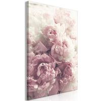 KUNSTDRUCK Rosa 80/120 cm - Pink/Weiß, Textil (80/120cm) - KUNSTLOFT