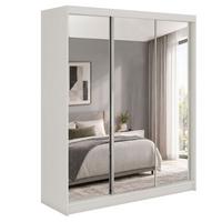 SCHWEBETÜRENSCHRANK Debra mit 3 Türen, 180/216/61 Kaschmir mit Spiegel - Kaschmir, Holzwerkstoff (180/216/61cm) - Beautysofa
