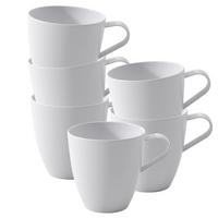 HENKELBECHER Pura weiß 270 ml 6er Set - Weiß, Keramik (0.27L) - Villeroy & Boch
