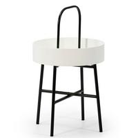 BEISTELLTISCH Jaipur, weiß - Weiß, Holzwerkstoff (65/40/40cm) - VS Venta-stock