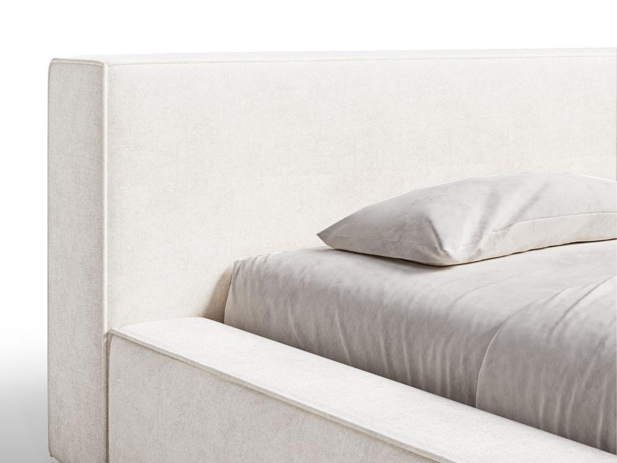POLSTERBETT Mali 120x200 Creme - Creme, Textil (120/200cm) - Graingold