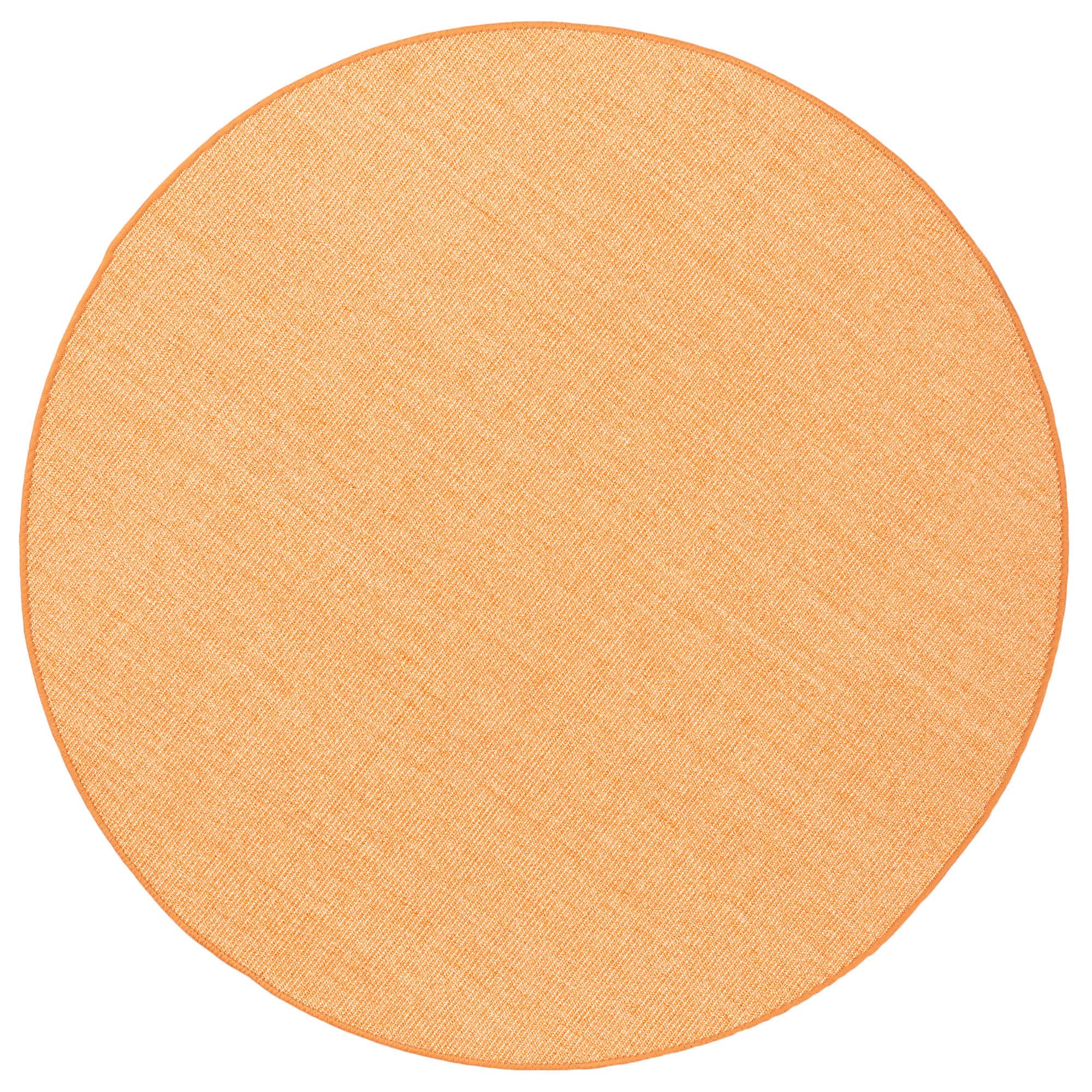 SISAL NATUR TEPPICH RUND - Orange, Textil (160/160cm) - Snapstyle