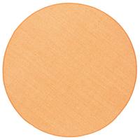 SISAL NATUR TEPPICH RUND - Orange, Textil (100/100cm) - Snapstyle