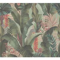 VLIESTAPETE Bunt 53/1005 cm - Grün, Textil (53/1cm) - KUNSTLOFT