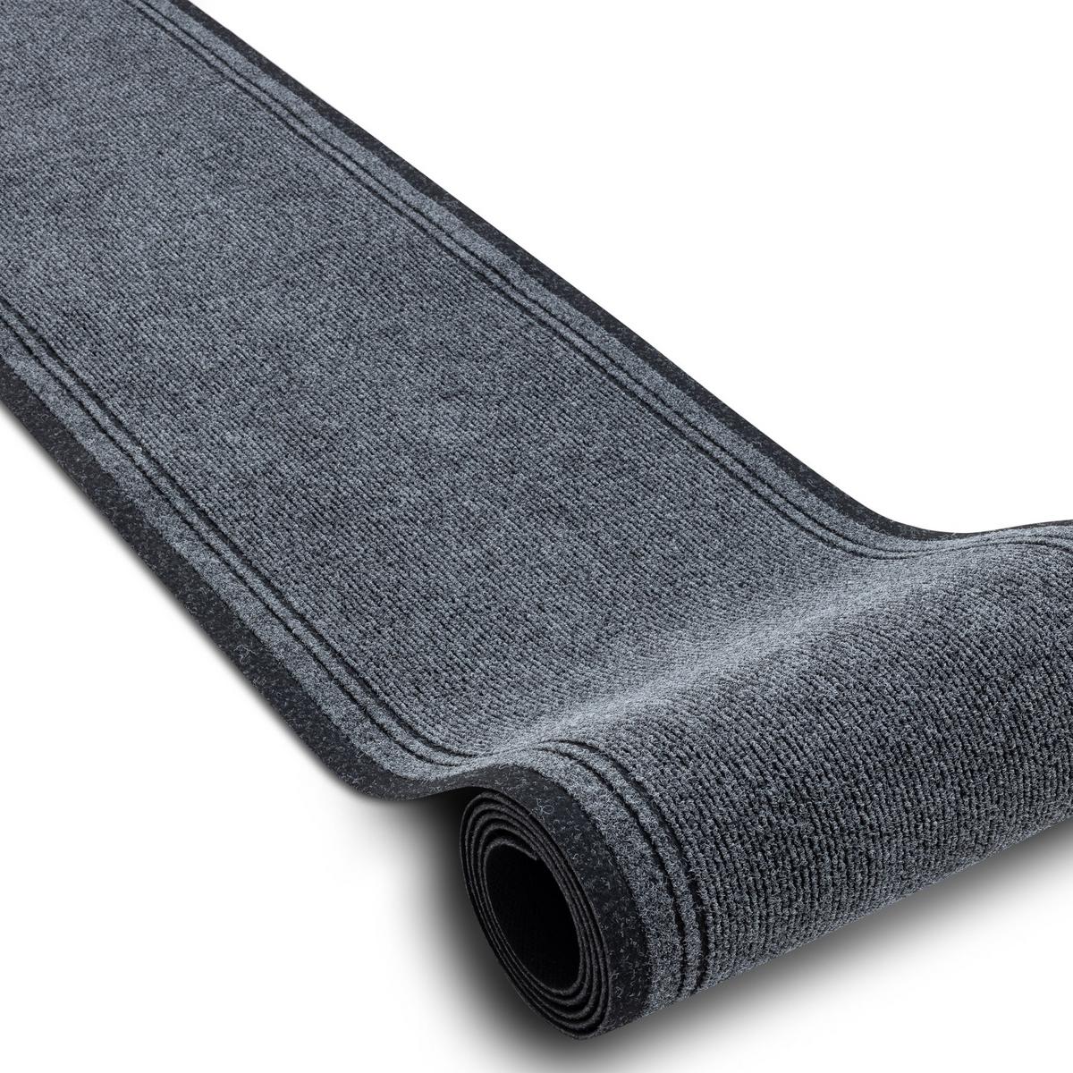 LÄUFER Antirutsch MALAGA 100/180 cm - Grau, Textil (100/180cm) - rugsX