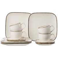 KAFFEESERVICE Casa Creme 12-tlg. - Creme, Keramik (30/27/33cm) - Ritzenhoff Breker