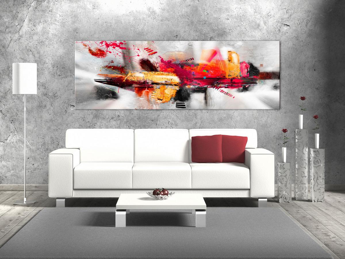 KUNSTDRUCK Bunt 120/40 cm - Multicolor, Textil (120/40cm) - KUNSTLOFT
