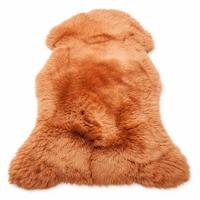 FELL Öko Lammfell Schaffell Toffee Braun ca. 115 cm - Hellbraun/Braun, Fell (65/115cm) - Provellus