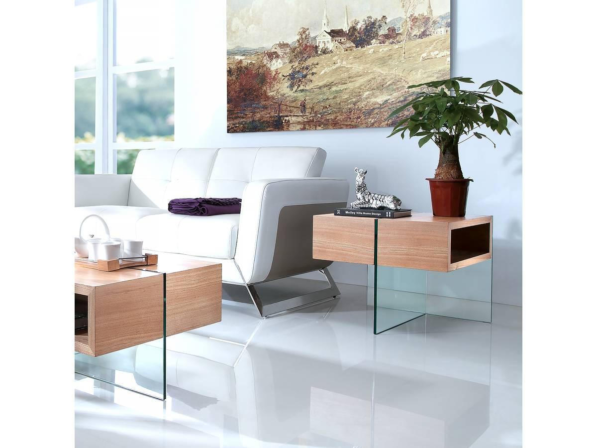 COUCHTISCH venezia Braun - Braun, Holzwerkstoff (60/60/50cm) - Habitat Garten