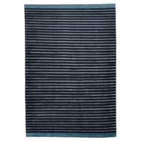 HANDWEBTEPPICH Miami 250x350 cm - Blau, Textil (250/350cm) - THEKO