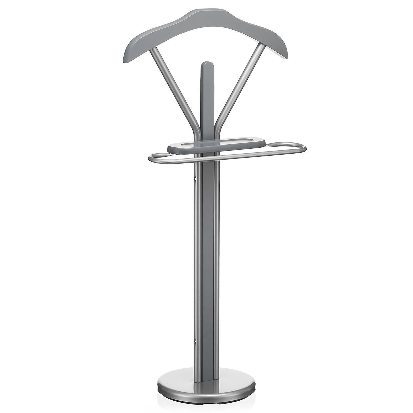 HERRENDIENER FABIO grau - Grau, Metall (45/108/30cm) - IDIMEX