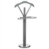 HERRENDIENER FABIO grau - Grau, Metall (45/108/30cm) - IDIMEX