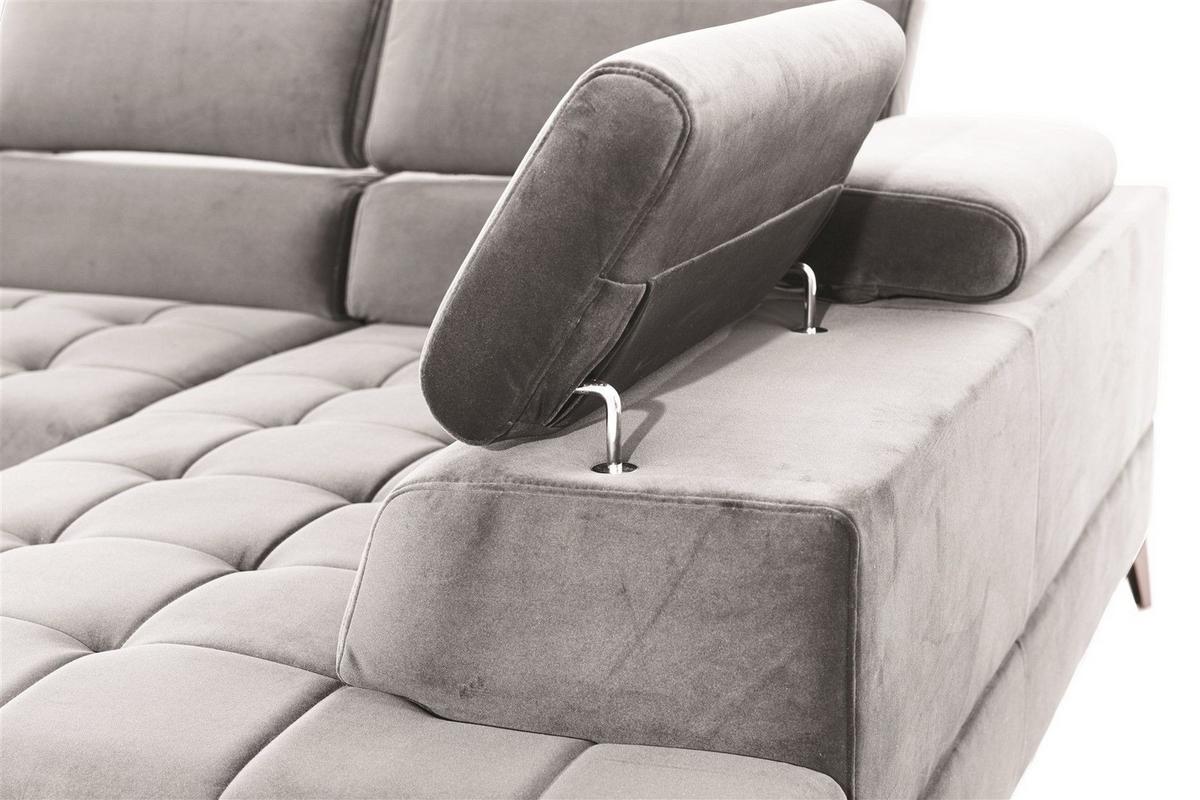 ECKSOFA Schlafsofa Agnesa In Salvador - Gelb, Holzwerkstoff/Textil (275/200cm) - Fun Möbel