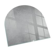 GLASPLATTE für Kamin 100x100 cm - Grau, Glas (100/100/0.4cm) - TULUP