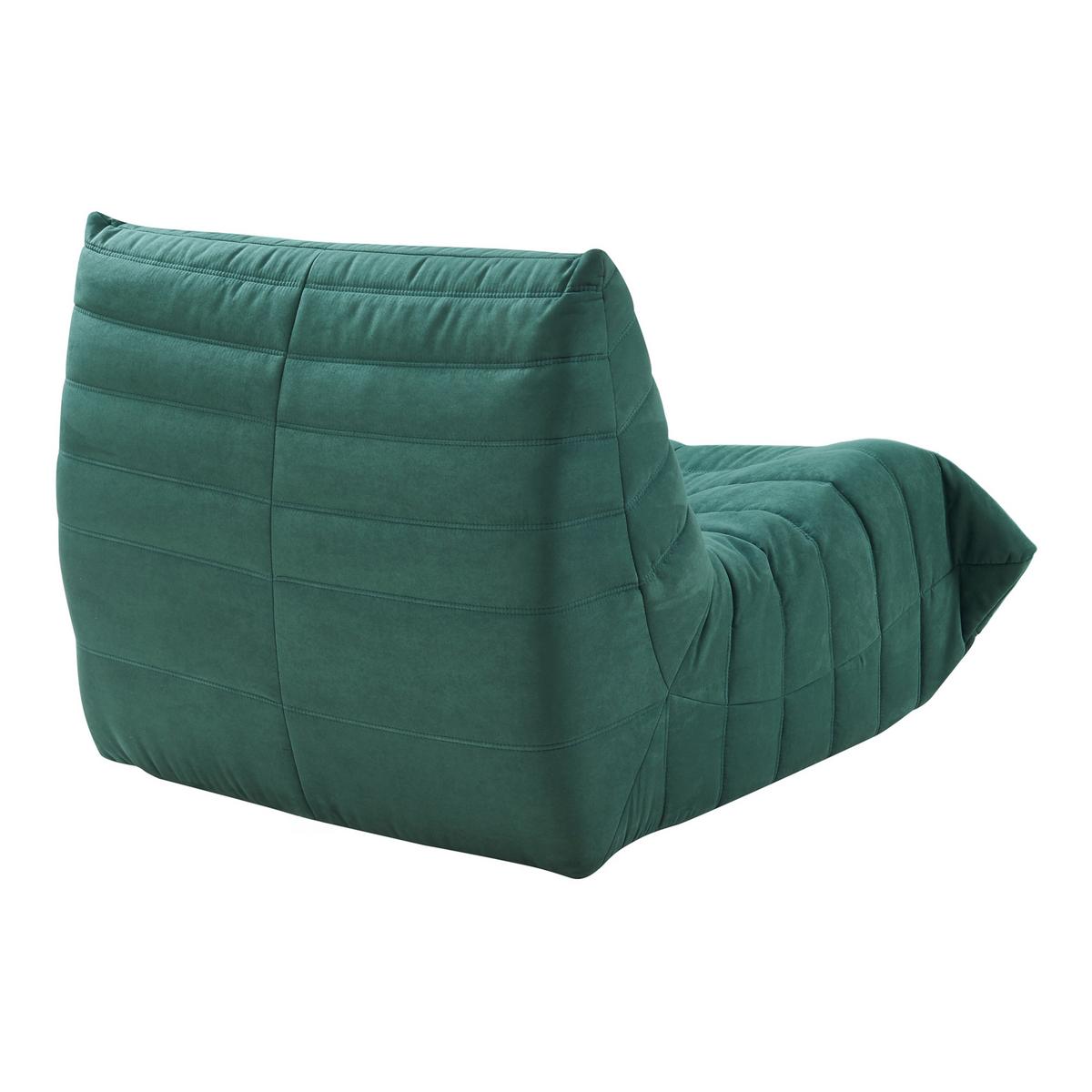 BODENSESSEL Kodsø - Grün, Textil (90/75/100cm) - [en.casa]