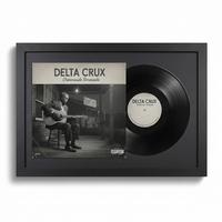 SCHALLPLATTEN BILDERRAHMEN 40/60 2er Set - Schwarz, Holz (60/40cm) - K-Möbel