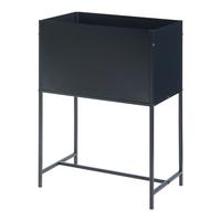 PFLANZENSTÄNDER Porsgrunn - Schwarz, Metall (50/70/30cm) - [en.casa]