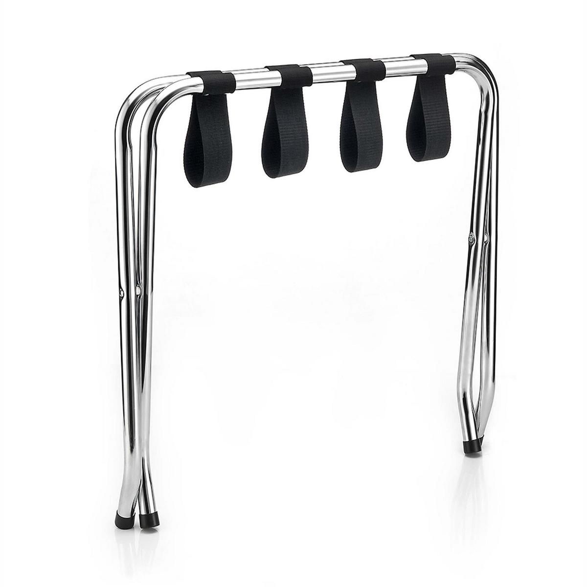 KOFFERSTÄNDER LUGGAGE chrom - Chromfarben, Metall (67/54/40cm) - CARO-Möbel