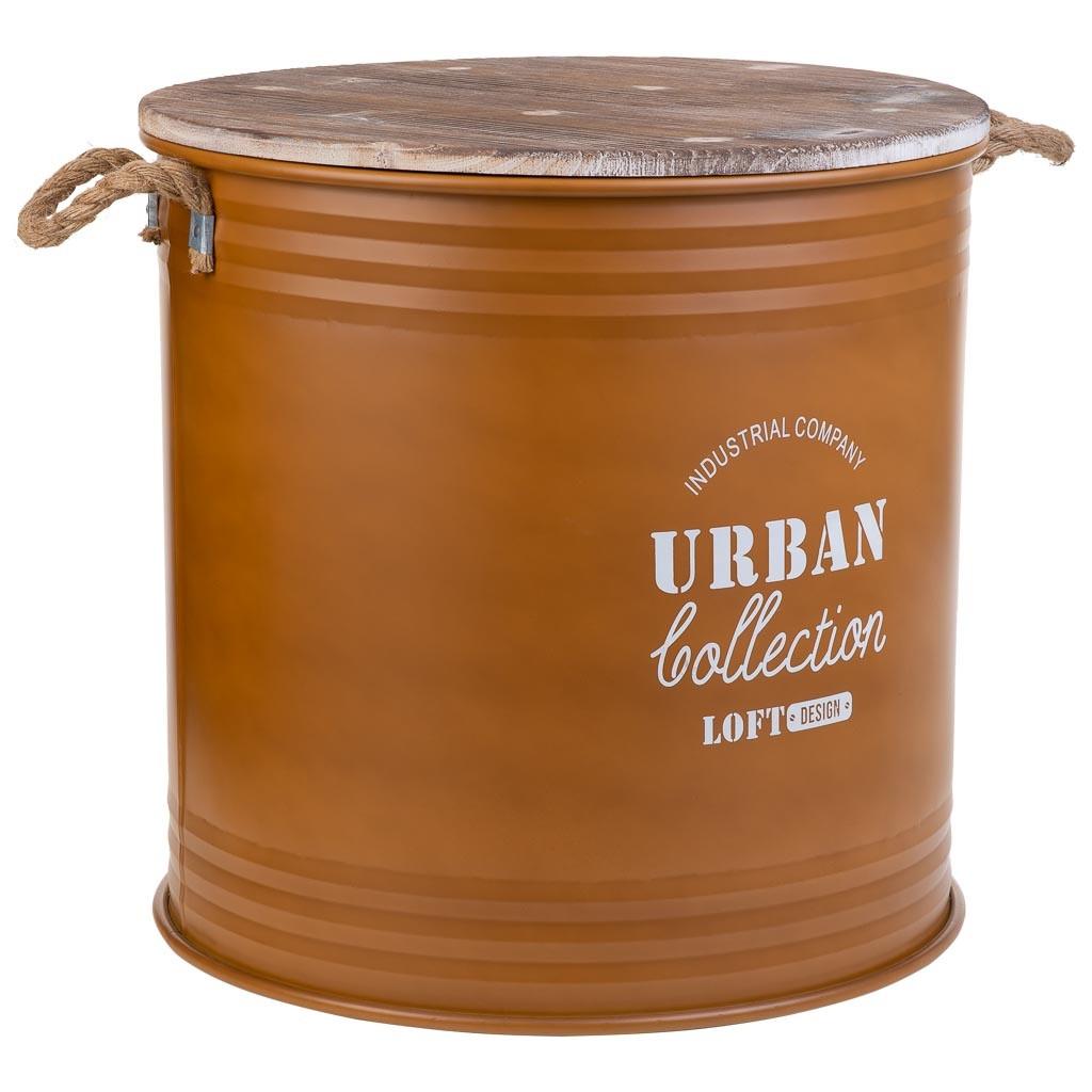 KORB aus Metall, braun, 50cm - Braun, Metall (50/50/50cm) - Wanderlust