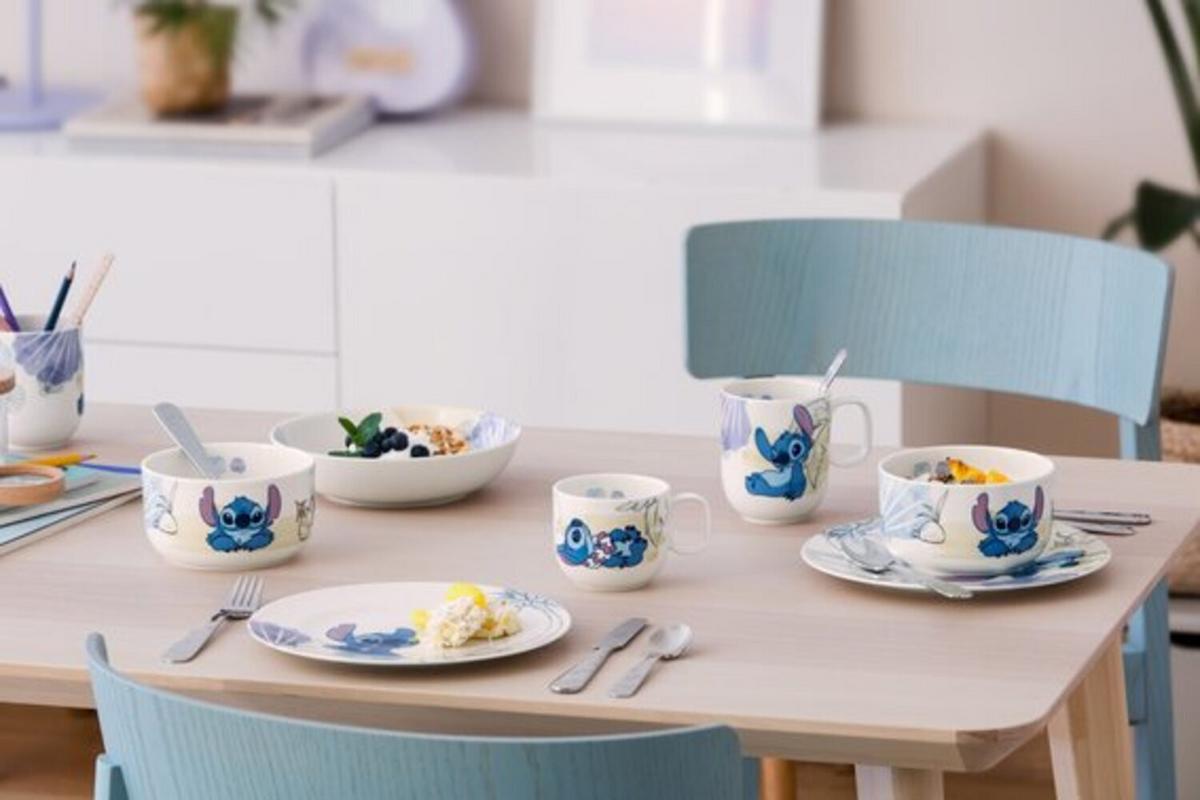 ESS-SET Disney Stitch bunt 6-tlg. - Multicolor, Keramik (2/2/2cm) - Villeroy & Boch