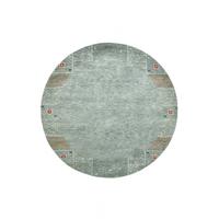 HANDKNÜPFTEPPICH Denver 190x190 cm - Grau, Textil (190/190cm) - THEKO
