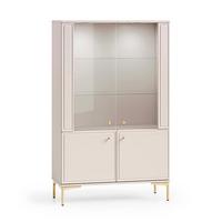 VITRINE Sélène Kaschmir - Kaschmir, Holzwerkstoff (92/149/40cm) - Petits-meubles