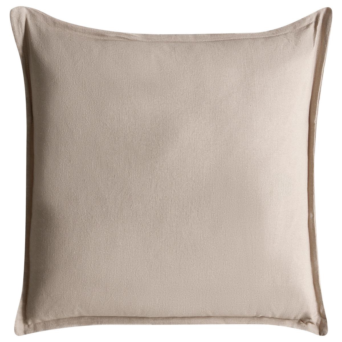 DEKOKISSEN 2er-Set Weiß 45/45 cm Ferna - Weiß, Textil (45/45cm) - Beliani
