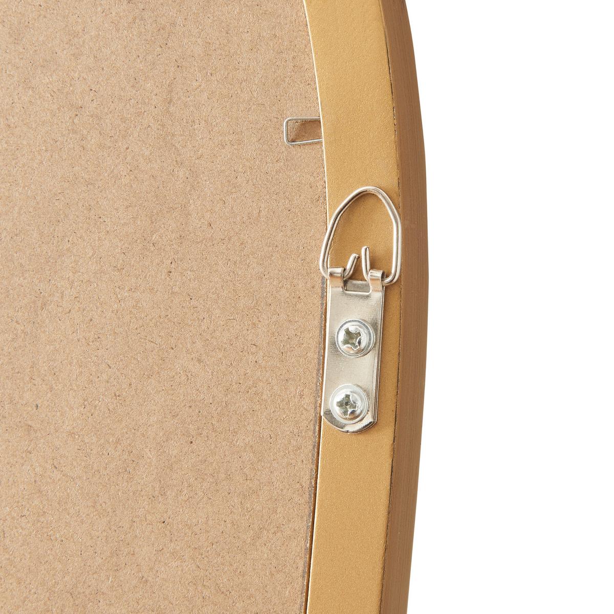 WANDSPIEGEL Filiano - Goldfarben, Glas/Holzwerkstoff (58/80/1.8cm) - [en.casa]